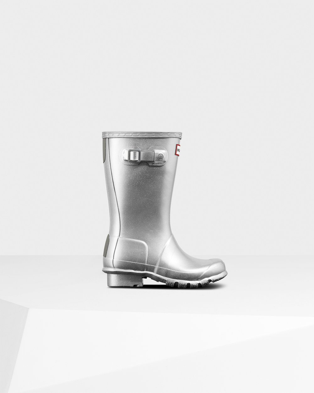 Kids Hunter Rain Boots Silver - Original Big Cosmic - 3679480-LQ